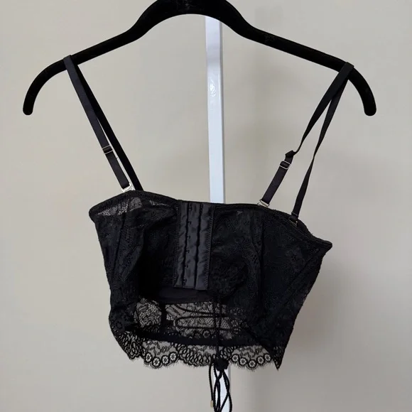 Intimissimmi Elegant Black Lace Bralette size 34B - Picture 2 of 4